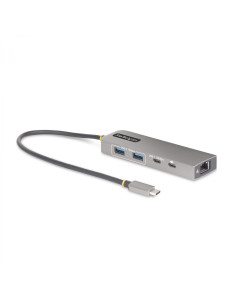 StarTech.com Hub USB-C de 3 Puertos con Red Ethernet de 2,5Gbps y
