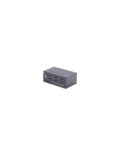StarTech.com Switch KVM de 2 Puertos DisplayPort para 2 Monitores - 2