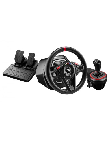 Thrustmaster T128 Shifter Pack Negro USB Volante + Pedales Analógico
