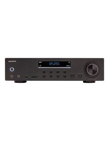 Aiwa AMR-200DAB/BK amplificador de audio 2.0 canales Hogar Negro