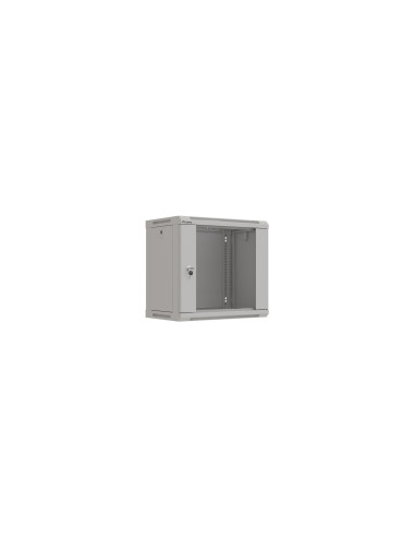 Lanberg WF03-5309-10S armario rack 9U Bastidor de pared Negro