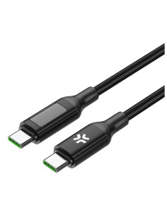 Celly USBCUSBC100WLED cable USB 2 m USB C 100 W Negro