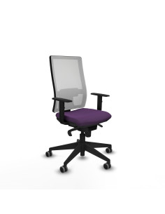Piqueras y Crespo Horna sincro malla blanca bali morado brazos 1D base piramidal  ruedas 65mm engomadas