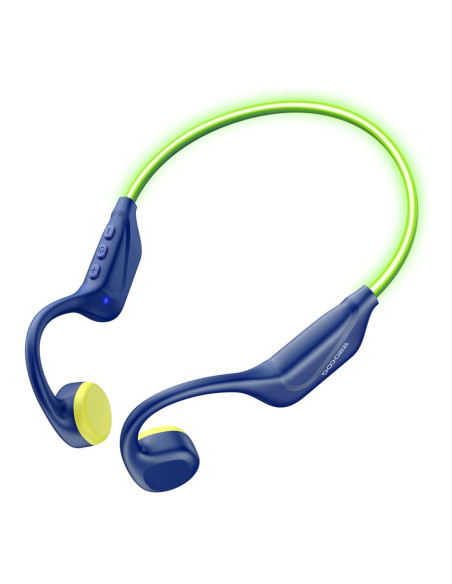 Doogee BoneBeat Run Ray IP66/10 Auricular Deportivo de Conducción Osea Turbo Blue