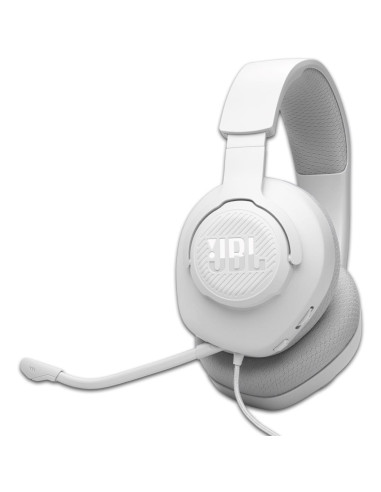 JBL Quantum 100M2 Auriculares Alámbrico Diadema Juego Blanco