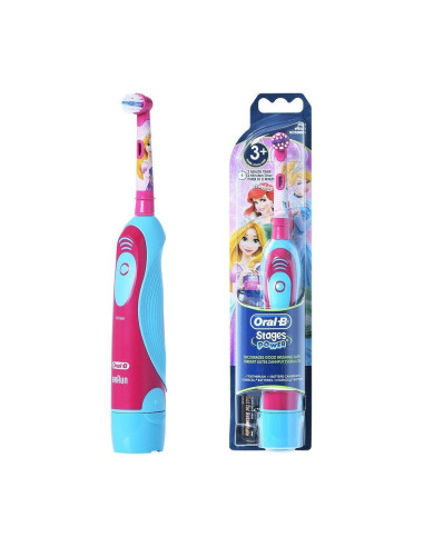 Braun Oral-B Cepillo de Dientes Infantil a Pilas Princesas Disney (DB4.510K)