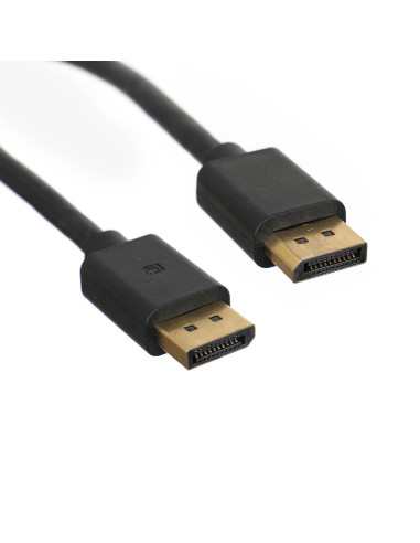 CABLE DISPLAY PORT 1.4 8K DP/M - DP/M 1.5M NEGRO