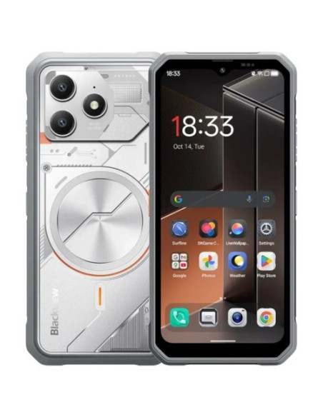SMARTPHONE RUGERIZADO BLACKVIEW FORT 100 8GB RAM + 16GB RAM 128GB ROM LUNAR WHITE