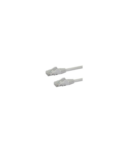 StarTech.com Cable de Red de 0,5m Blanco Cat6 UTP Ethernet Gigabit