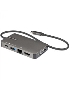 StarTech.com Adaptador Multipuertos USB-C - Docking Station USB Tipo