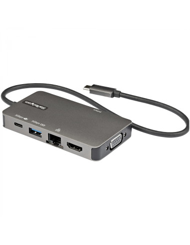 StarTech.com Adaptador Multipuertos USB-C - Docking Station USB Tipo