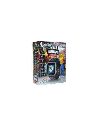 Cefa HolaWatch Urban Black Reloj inteligente niños