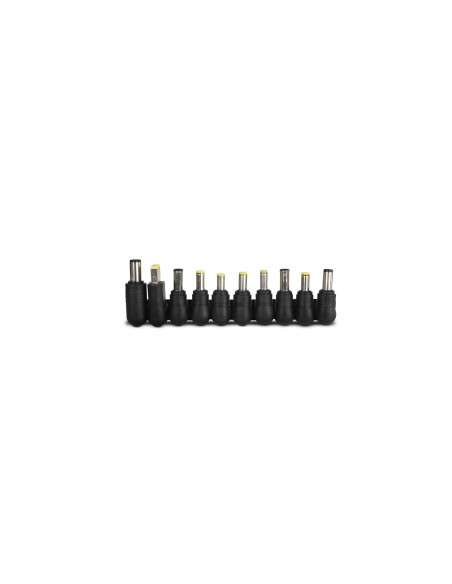 CARGADOR PORTATIL NOX UNIVERSAL 90W 10 CONECTORES NEGRO NXPWR90NB