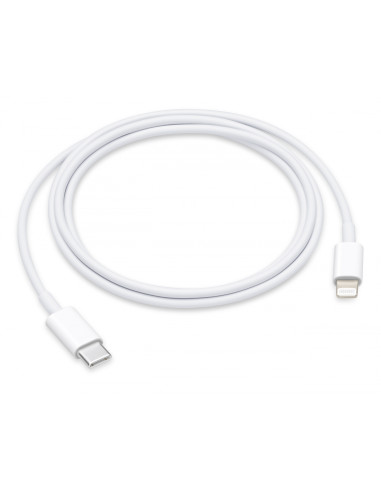 CABLE APPLE LIGHTNING A USB TIPO-C 1M BLANCO MX0K2ZM/A