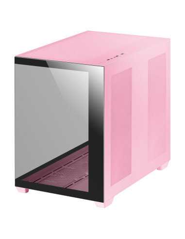 Mars Gaming MCV4 Rosa, Torre Gaming Custom XXL E-ATX, Ventana Cristal