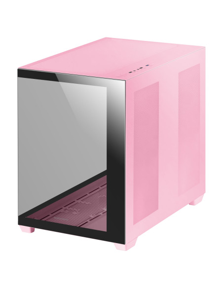 Mars Gaming MCV4 Rosa, Torre Gaming Custom XXL E-ATX, Ventana Cristal