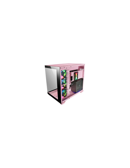 Mars Gaming MCV4 Rosa, Torre Gaming Custom XXL E-ATX, Ventana Cristal