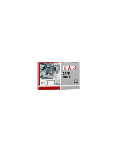 Novus 24/8 SUPER Paquete de grapas 1000 grapas