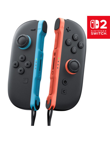 Nintendo Joy-Con 2 Negro, Azul, Rojo Bluetooth Palanca de mando