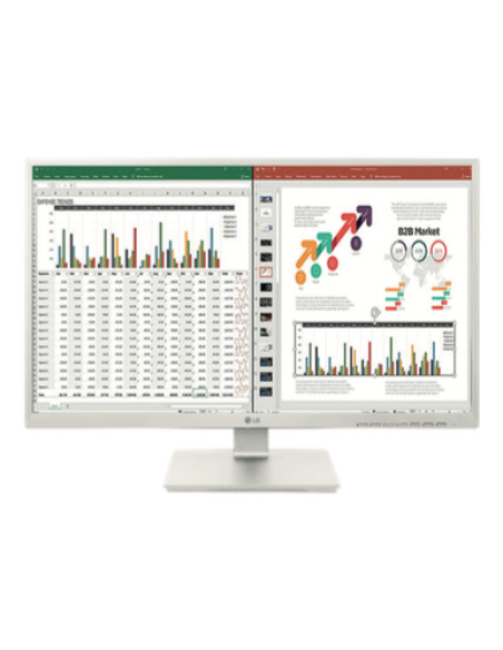 LG 27BK55YP-W pantalla para PC 68,6 cm (27") 1920 x 1080 Pixeles Full
