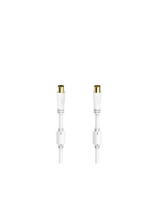Hama 00205246 cable coaxial 1,5 m Blanco