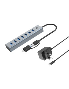 Conceptronic HUBBIES21GP hub de interfaz USB 3.2 Gen 1 (3.1 Gen 1)