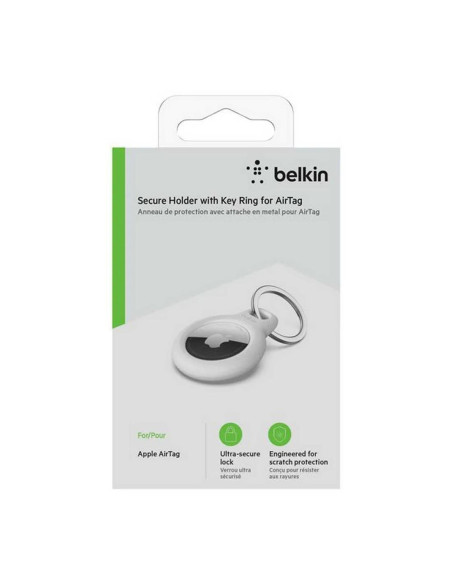 Belkin LLavero Apple Airtag Blanco (F8W973BTWHT)