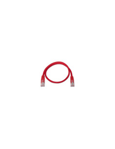 AISENS A133-0188 cable de red Rojo 1 m Cat5e U/UTP (UTP) 2