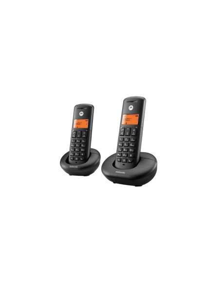 Motorola E202 Duo Teléfono DECT Negro