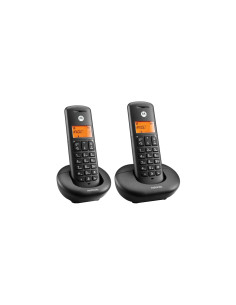 Motorola E202 Duo Teléfono DECT Negro 2