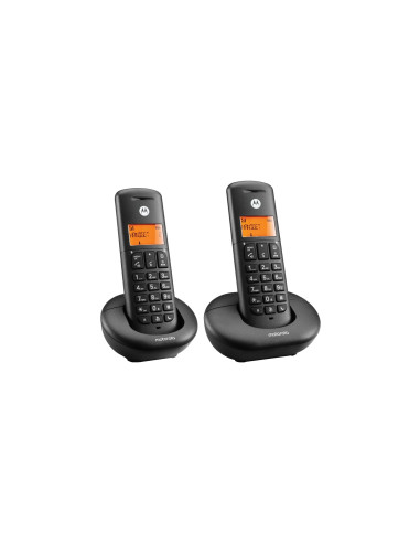 Motorola E202 Duo Teléfono DECT Negro