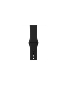 APPLE WATCH 3 GPS 38MM SPACE GREY ALUMINIUM CASE WITH BLACK SPORT BAND MQKV2QL/A 2