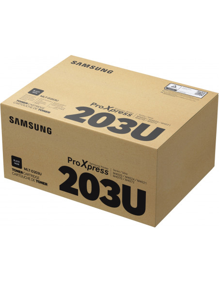 Samsung Cartucho de tóner negro de rendimiento ultra alto MLT-D203U