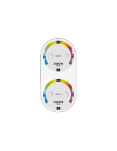 Enchufe Inteligente Ksix Energy Duo BXWSP211 Blanco 2