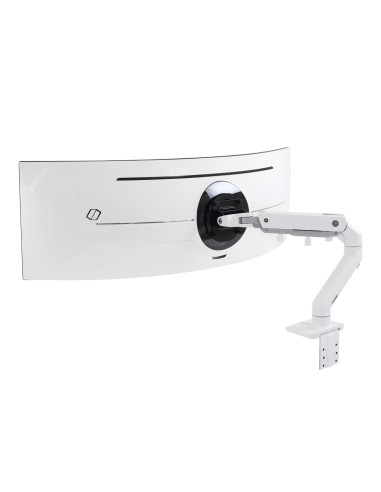 Ergotron HX Series 45-647-216 soporte para monitor 124,5 cm (49") Abrazadera Blanco