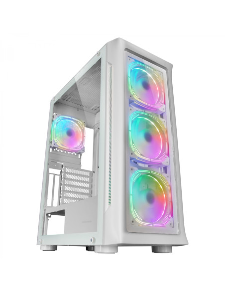 Mars Gaming MC-NEO, Torre Gaming XXL E-ATX, Ventana Lateral y Frontal