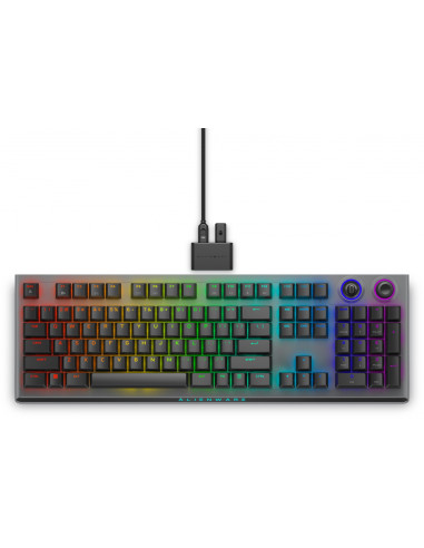 Alienware Tri-Mode AW920K teclado Juego USB + RF Wireless + Bluetooth