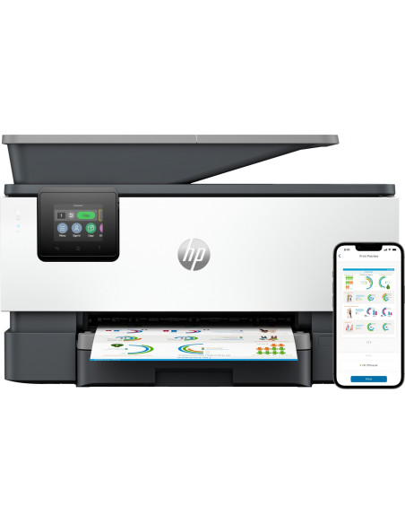 HP OfficeJet Pro 9120b Inalámbrico All-in-One Color Impresora,