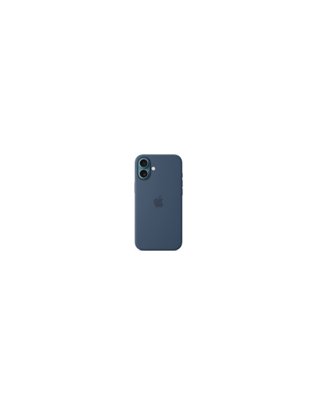 Apple Funda de silicona con MagSafe para el iPhone 16 Plus - Azul denim