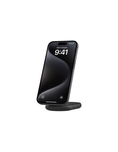 Belkin BoostCharge Auriculares, Smartphone Negro USB Cargador inalámbrico Carga rápida Interior