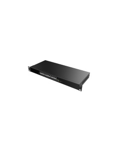 Fanvil PN24 switch No administrado Fast Ethernet (10/100) Negro