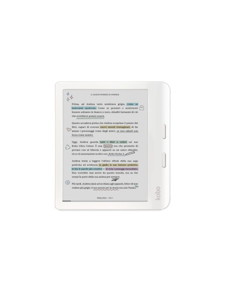 Rakuten Kobo Libra Colour lectore de e-book Pantalla táctil 32 GB Wifi Blanco