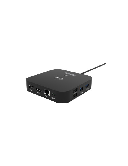 i-tec USB-C Dual HDMI Docking Station with Power Delivery 100 W