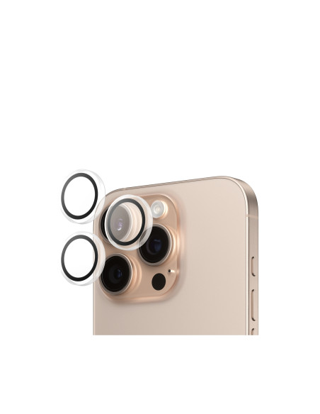 PanzerGlass ® Hoops® Camera Lens Protector Transparent iPhone 16 Pro