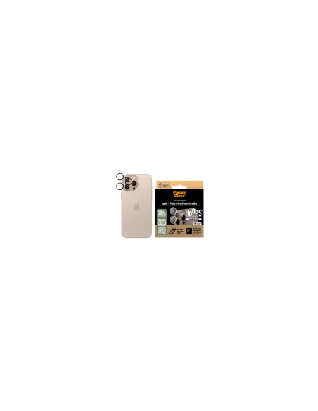 PanzerGlass ® Hoops® Camera Lens Protector Transparent iPhone 16 Pro