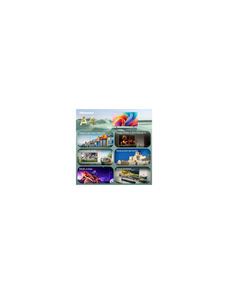 Hisense 40A4S 101,6 cm (40") Full HD Smart TV Wifi Negro 200 cd / m²