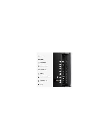 Hisense 43E7S 109,2 cm (43") 4K Ultra HD Smart TV Wifi Negro 300 cd /