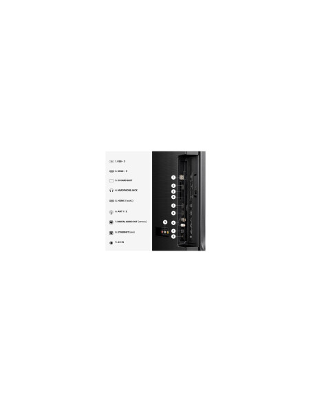 Hisense 43E7S 109,2 cm (43") 4K Ultra HD Smart TV Wifi Negro 300 cd /
