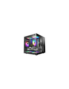 Mars Gaming MC-CUBE carcasa de ordenador Mini Tower Negro 2
