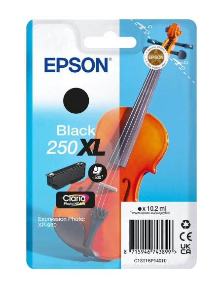 Epson 250XLViolin Claria Photo HD cartucho de tinta 1 pieza(s)